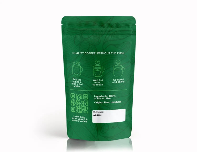Pace (10x coffees) coffee bags pouch
