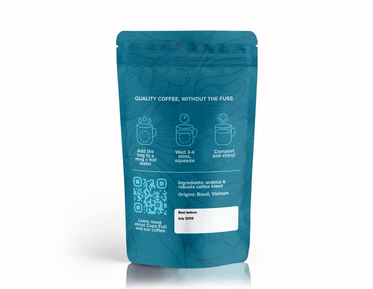 Peace (10x coffees) coffee bags pouch