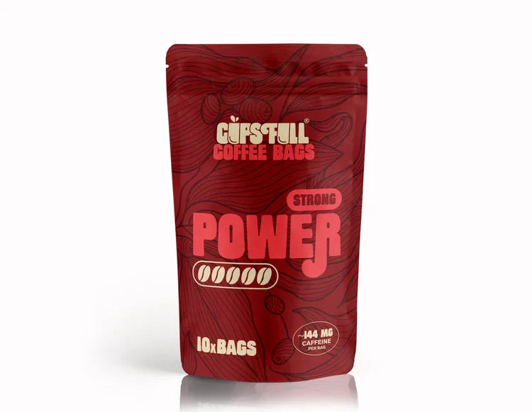 Power (10x coffees) coffee bags pouch