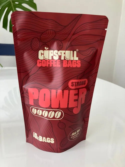 Power (10x coffees) coffee bags pouch