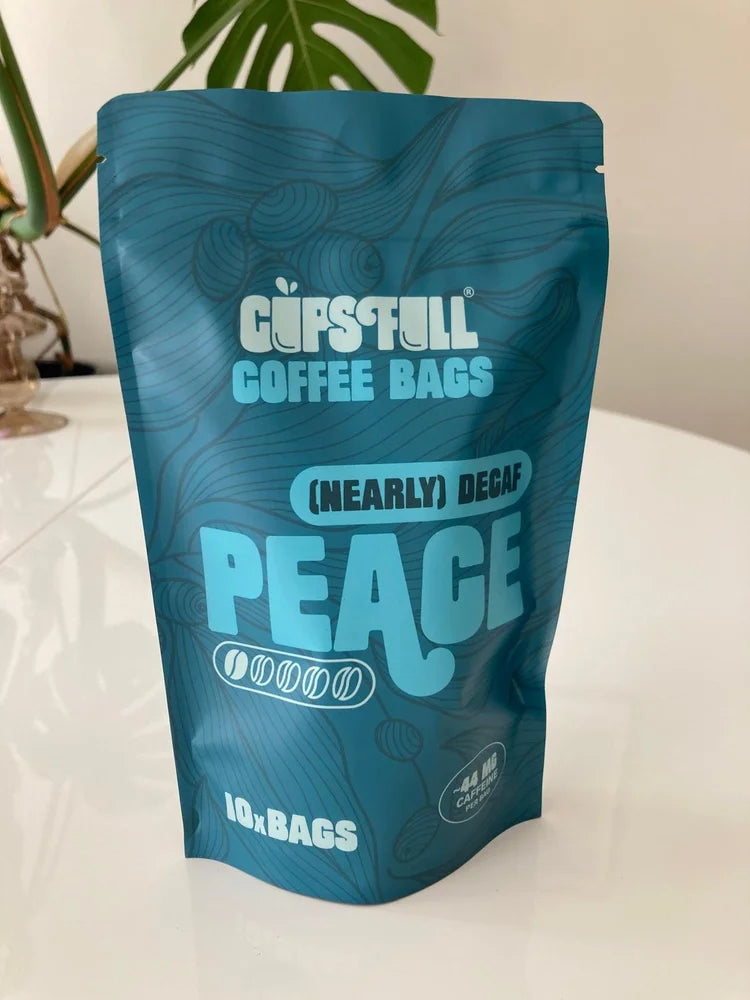 Peace (10x coffees) coffee bags pouch